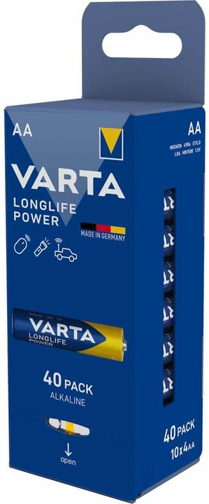 Varta Longlife Power (40 pz., AA, 2960 mAh)