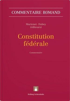 Image du produit Constitution fédérale (Français, Jacques Dubey, Vincent Martenet, 2021)