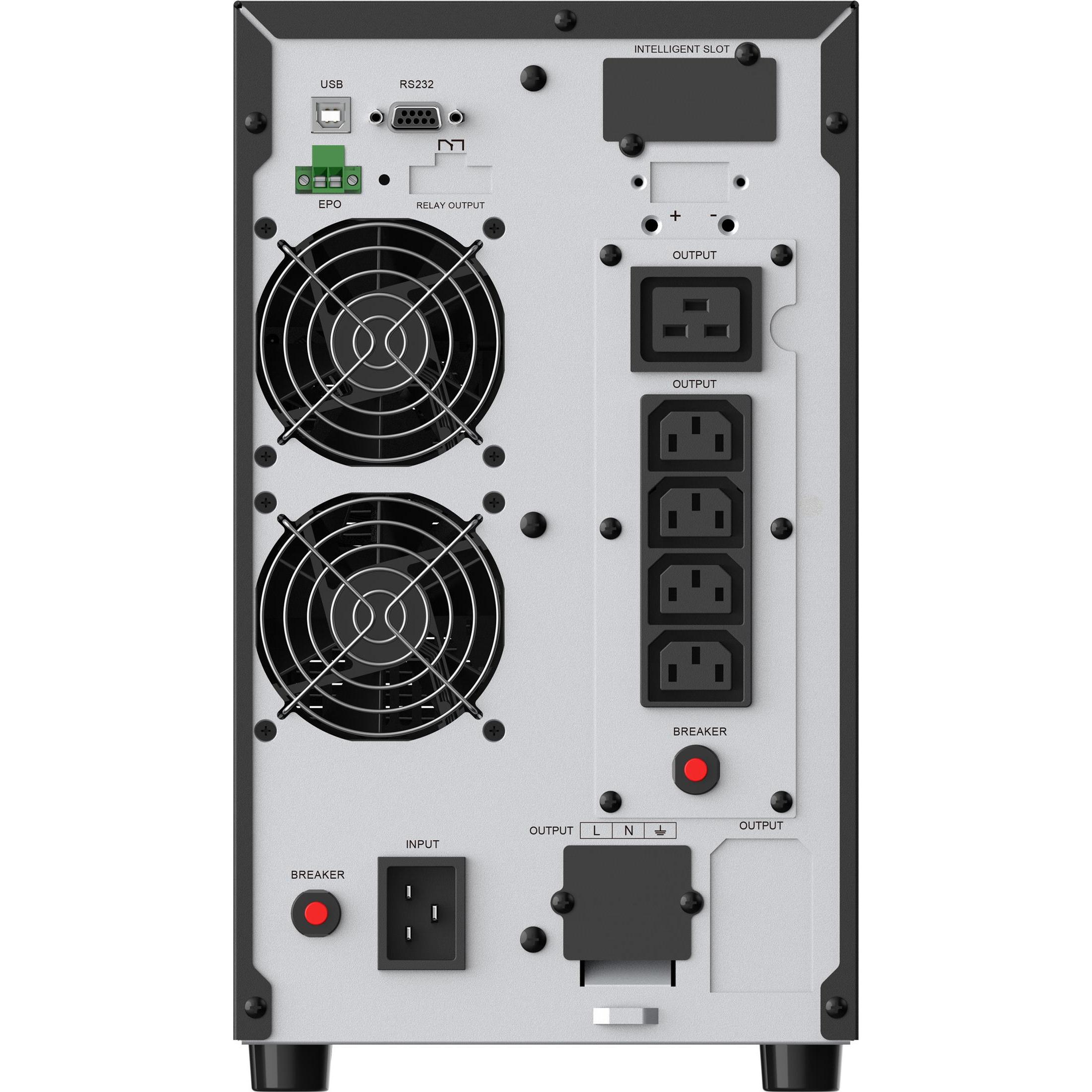 Thumbnail - Conceptronic ZEUS USV 3000VA 2700W Online UPS,IEC EPO Port (3 VA, 2700 W, Online-Doppelwandler USV), USV