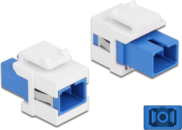 Delock Modulo Keystone presa SC simplex a presa SC simplex blu / bianco (Modulo Keystone)