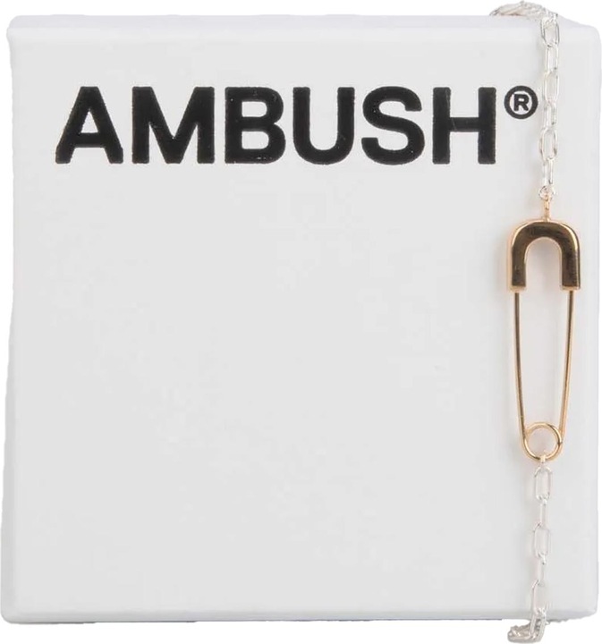 Actual product image Ambush Safety Pin Bracelet (100% synthetic material)