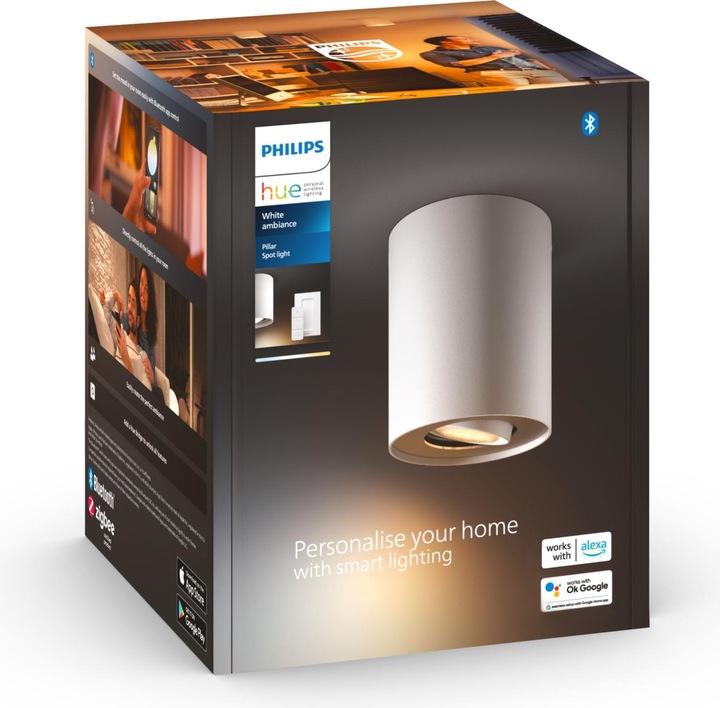 Produktbild Philips Hue Pillar single spot (350 lm, GU10)