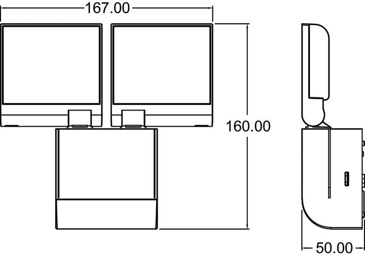 Actual product image Theben theLeda S17-100L WH