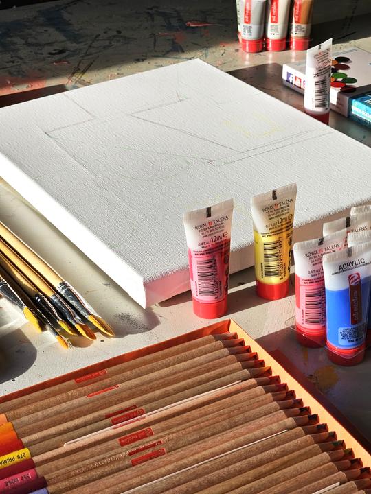 Immagine prodotto Talens Wasserlösliche Ölpastelle Set 12# (12x)