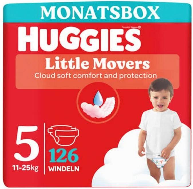 Huggies Ultra Comfort (Monatsbox, 126 Stk.)