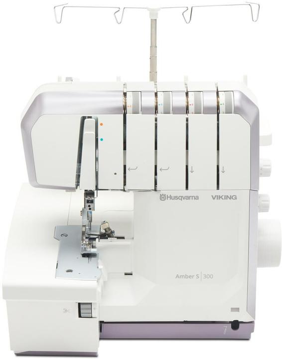 Husqvarna Overlock-Nähmaschine Amber S 300 Weiss