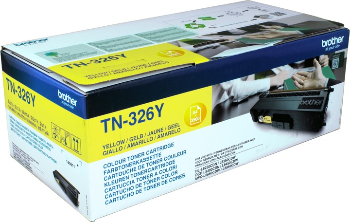 Actual product image Brother Tn-326y (Y)