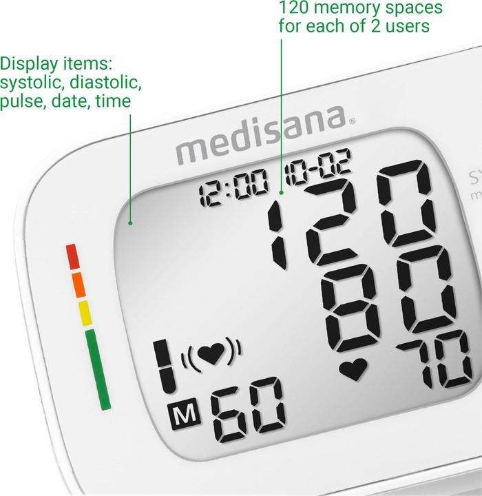 Produktbild Medisana BW 335 Handgelenk-Blutdruckmessgerät (Blutdruckmessgerät Handgelenk)