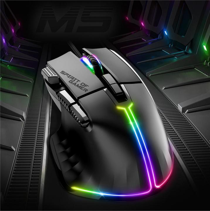 Produktbild Spirit Of Gamer Maus mit Kabel PRO-M5 (Kabelgebunden)