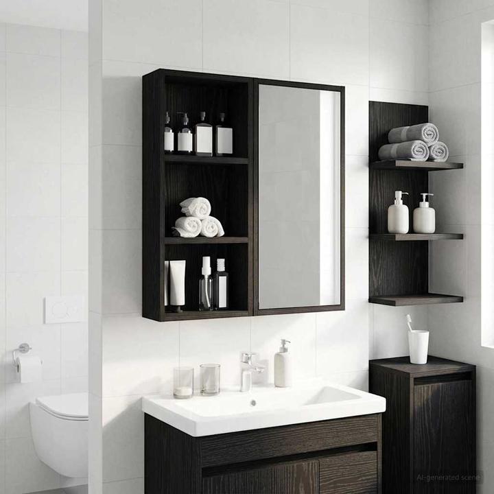 Produktbild vidaXL Badezimmerschrank (30 x 14 x 70 cm)