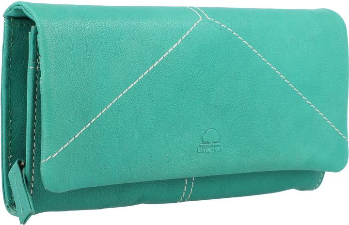 Actual product image Greenburry Tumble Nappa wallet leather 19 cm