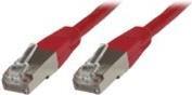Produktbild MicroConnect SSTP CAT6 50M Red LSZH (S/FTP, CAT6, 50 m)