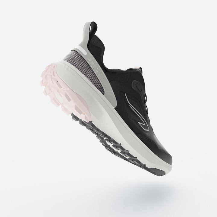 Actual product image Kalenji Kiprun JF190 Women's Running and Trail Shoes - Black/Pink (39)