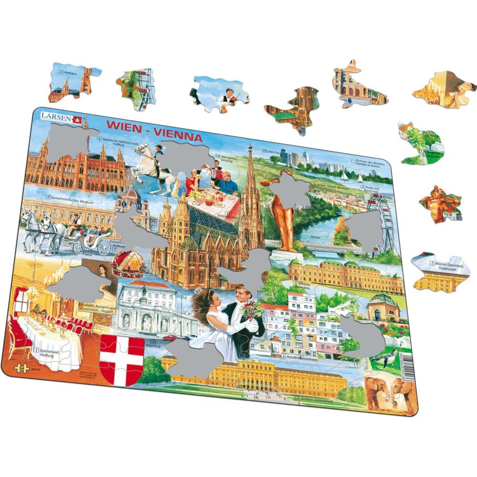 Larsen Puzzle - Wien (64 Teile)