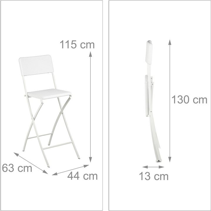 Actual product image Relaxdays Bar stool