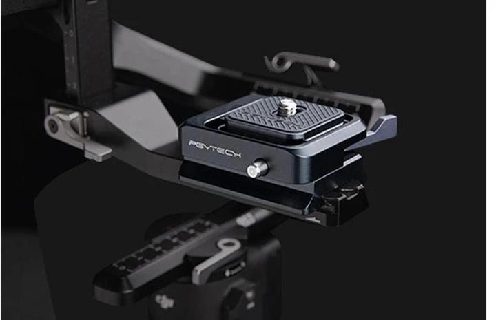 Immagine prodotto Pgytech Stabilizzatore Ronin Morsetto rapido a relè (Piastra a sgancio rapido per treppiede)