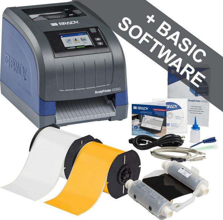 Produktbild Brady I3300-SP-EU, i3300 Starter-Paket für die Sicherheitskennzeichnung - EU (1 Set)