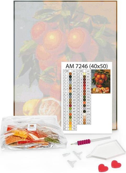 Immagine prodotto Ideyka Mosaico a diamante - Violino virtuoso 40x50cm con cornice