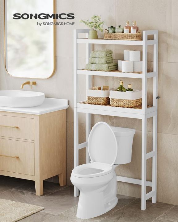 Produktbild Songmics Badezimmerregal (63 x 26 x 163 cm)