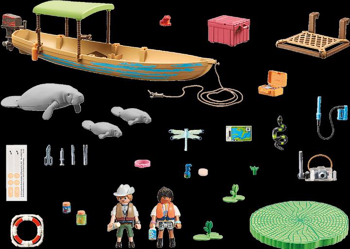 Actual product image Playmobil Boat trip to the manatees (71010, Playmobil Wiltopia)