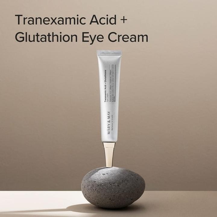 Produktbild Mary&May Tranexamsäure + Glutathion (Augenpflege Crème, 30 ml, Tag + Nacht)