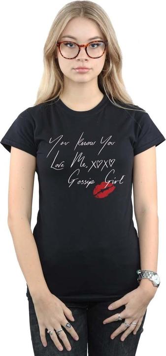 Produktbild Gossip Girl You Know You Love Me TShirt (XXL)