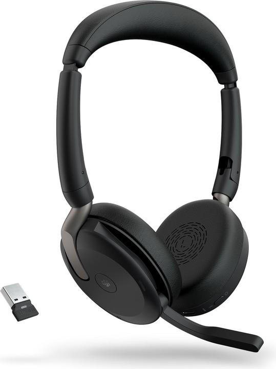 Image du produit Jabra Evolve2 65 Flex MS inkl. Ladestation (Sans fil, USB-A)