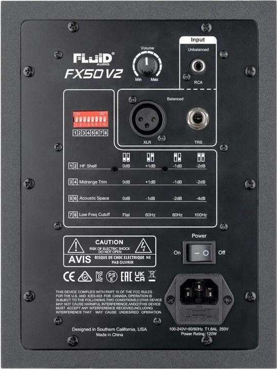 Actual product image Fluid Audio FX50 V2 - Aktywny monitor studyjny (Active, 1 pc.)