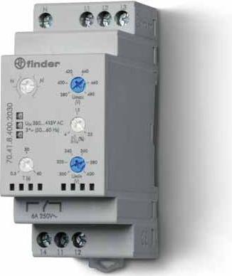 Image du produit Finder Relais de surveillance de la tension 380-415V ac,3P