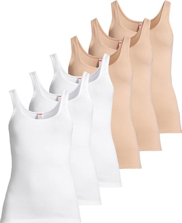 Produktbild Conta 6er Pack Feinripp Unterhemd / Top (42, XL)