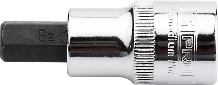 Image du produit RS PRO Douille carrée, 14mm, sortie six pans, longueur 55 mm (14 mm)