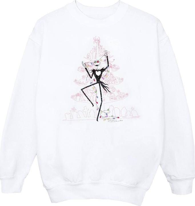 Produktbild Disney The Nightmare Before Christmas Tree Pink Sweatshirt (XL)