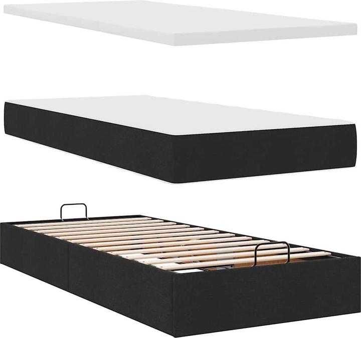Produktbild vidaXL Ottoman-Bett (90 x 190 cm)