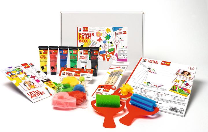 Image du produit Marabu Peinture artisanale Kids Power Paint Box 6 x 36 ml (4375 ml)
