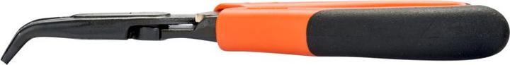 Produktbild Bahco ERGO Flachrundzangen mit Öffnungsfeder, Zwei-Komponenten-Griffen und um 45° abgewinkelter Spitze (200 mm)