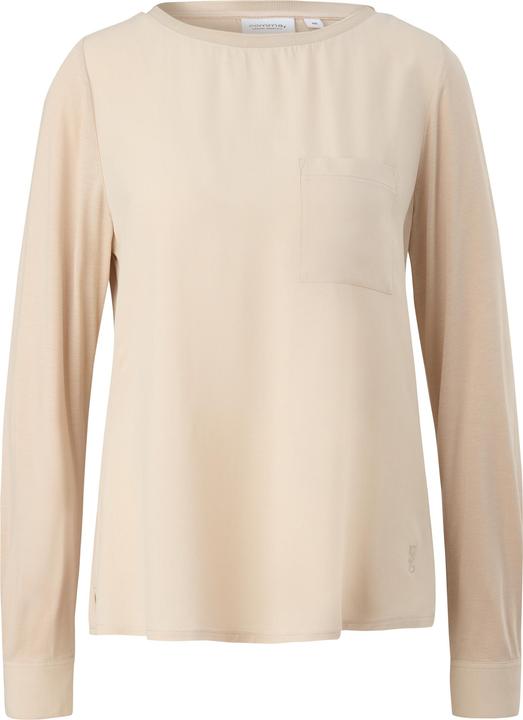 Produktbild Comma T-Shirt Longsleeve mit Blusenfront (36)