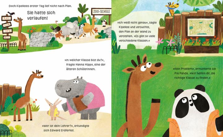 Produktbild Die Giraffe ohne Flecken (Deutsch, Alison Hawkins, Peter Millet, 2025)