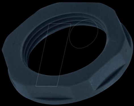 Actual product image Lapp Nut Polyamide glass fiber reinforced M40 x 1.5 black (M40)