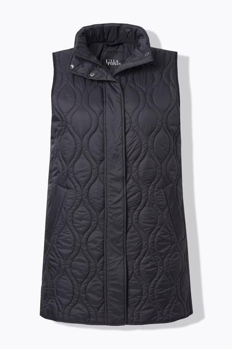 Actual product image Ulla Popken HYPRAR Ogee Quilted Vest (62)