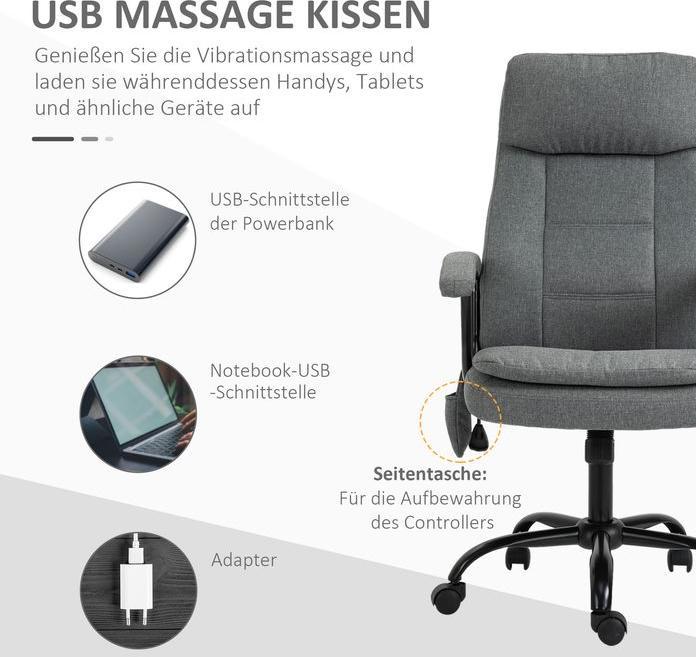 Produktbild Jamb Bürostuhl mit Massagefunktion