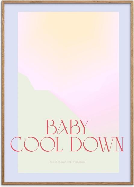 Poster & Frame Poster Baby Cool Down 30x40 cm (30 x 40 cm)