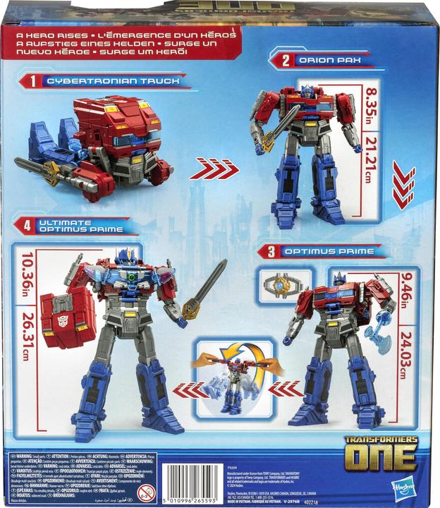 Produktbild Hasbro Transformers Mv8 Power Flip Admiral