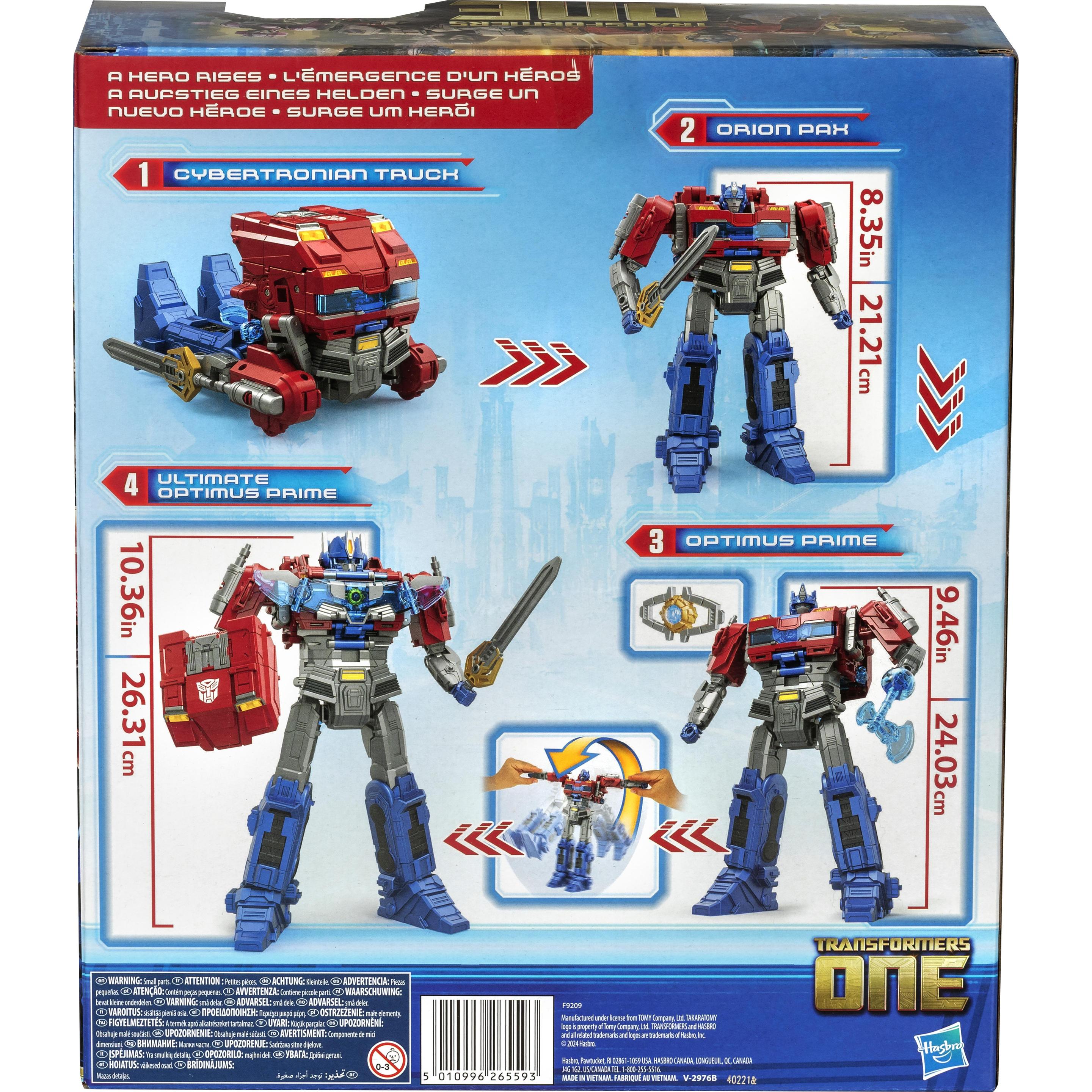 Hasbro Transformers Mv8 Power Flip Ammiraglio