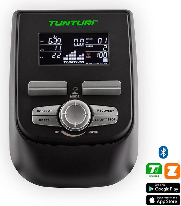 Actual product image Tunturi Ergometer Fahrrad Bike Performance E60
