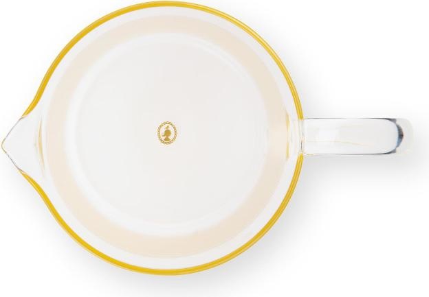 Actual product image PIP Studio Chique glass jug yellow 1.6l (1.60 l)