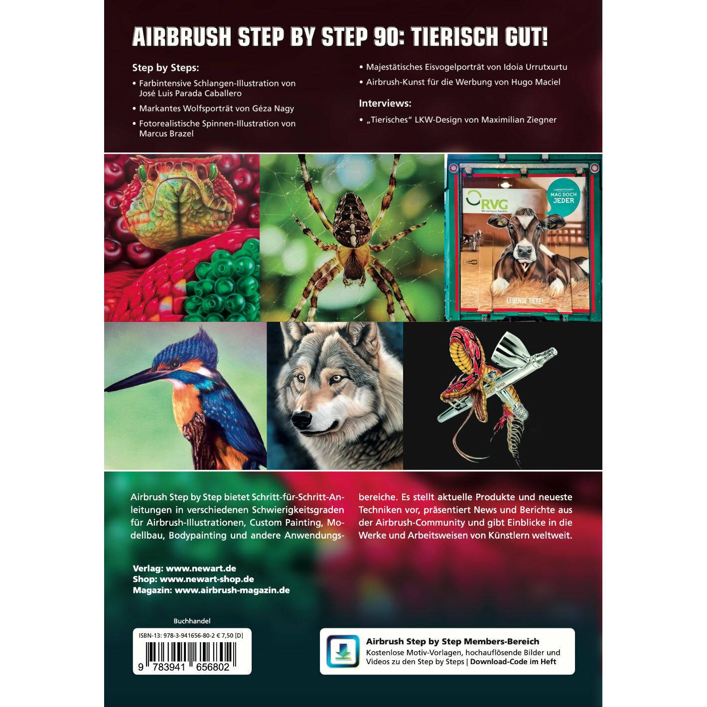 Thumbnail - newart medien & design Airbrush Step by Step 90