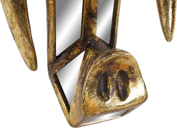 Productafbeelding DKD Home Decor Wall Decoration Mirror Elephant Golden Resin (41 x 11 x 38 cm)