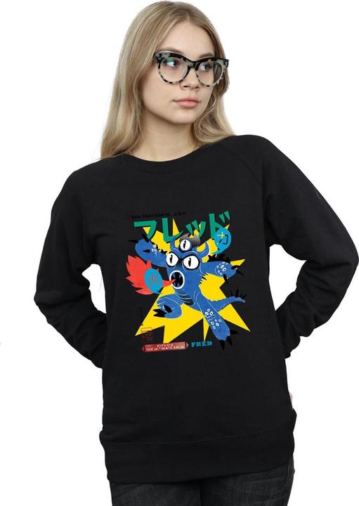 Actual product image Disney Womens/Ladies Big Hero 6 Fred Ultimate Kaiju Sweatshirt (M)