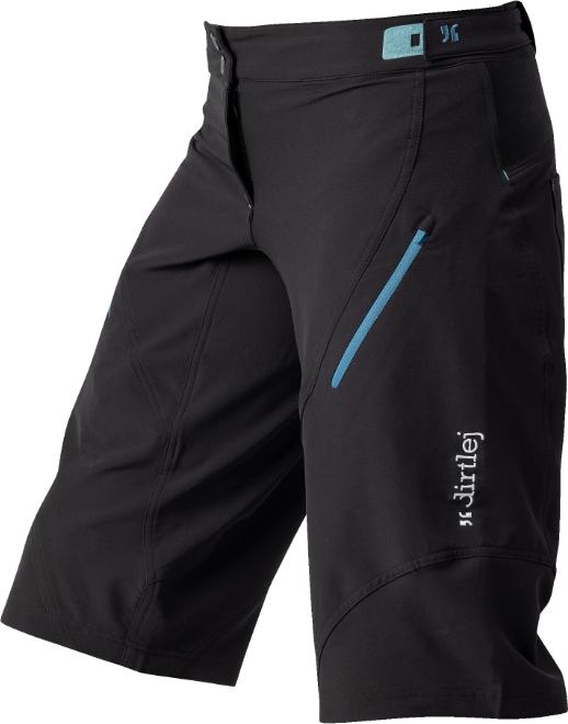 Produktbild dirtlej Trailscout MTB Shorts Ladies, schwarz/tütkis, S (S)