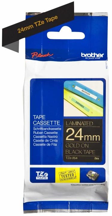 Immagine prodotto Brother Tze-354 (2.40 cm, Oro)